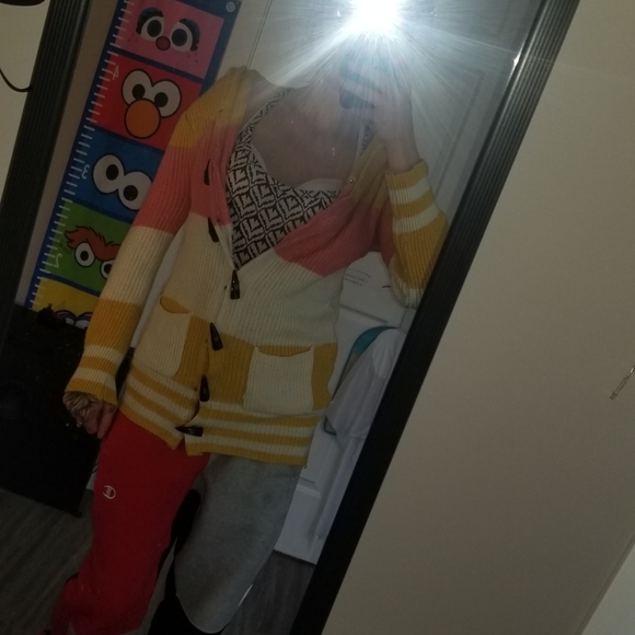 Cable and gauge sweater - Picture 4 of 8